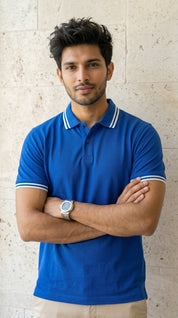 Classic Tipped Polo T-Shirt