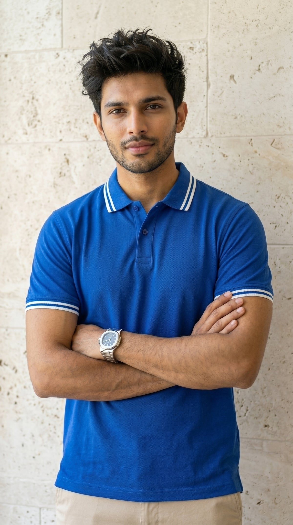 Classic Tipped Polo T-Shirt-8