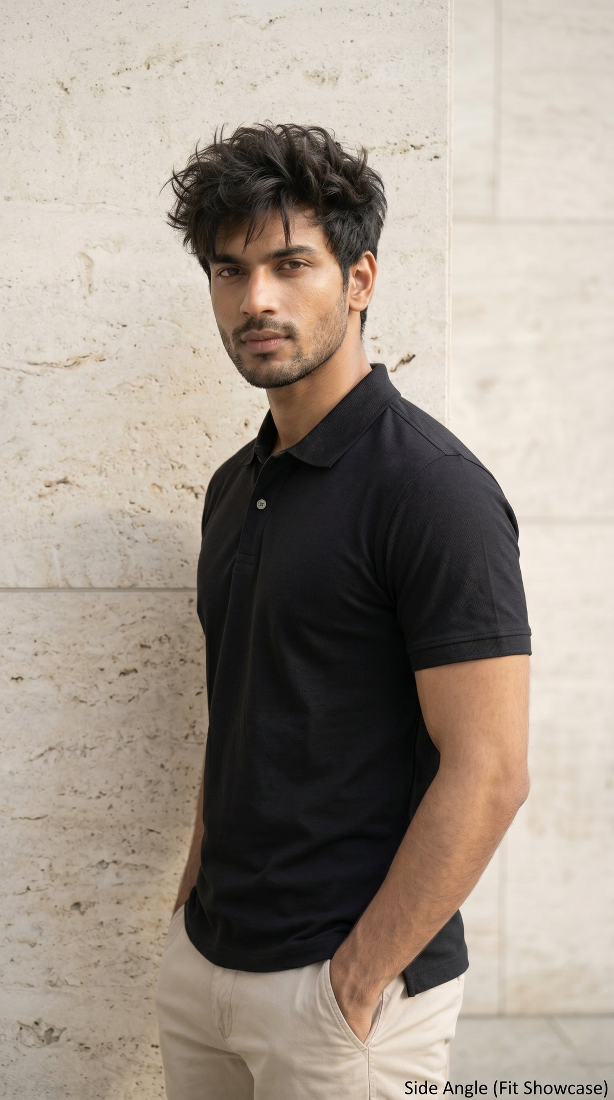Classic Polo T-Shirt – Regular Fit | Black-6