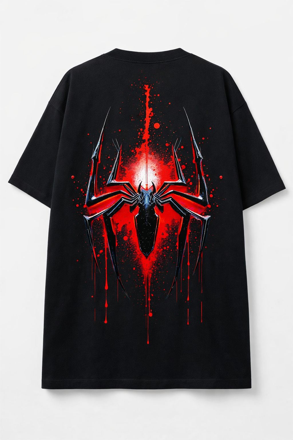 Venom Web Spider Oversized T-Shirt