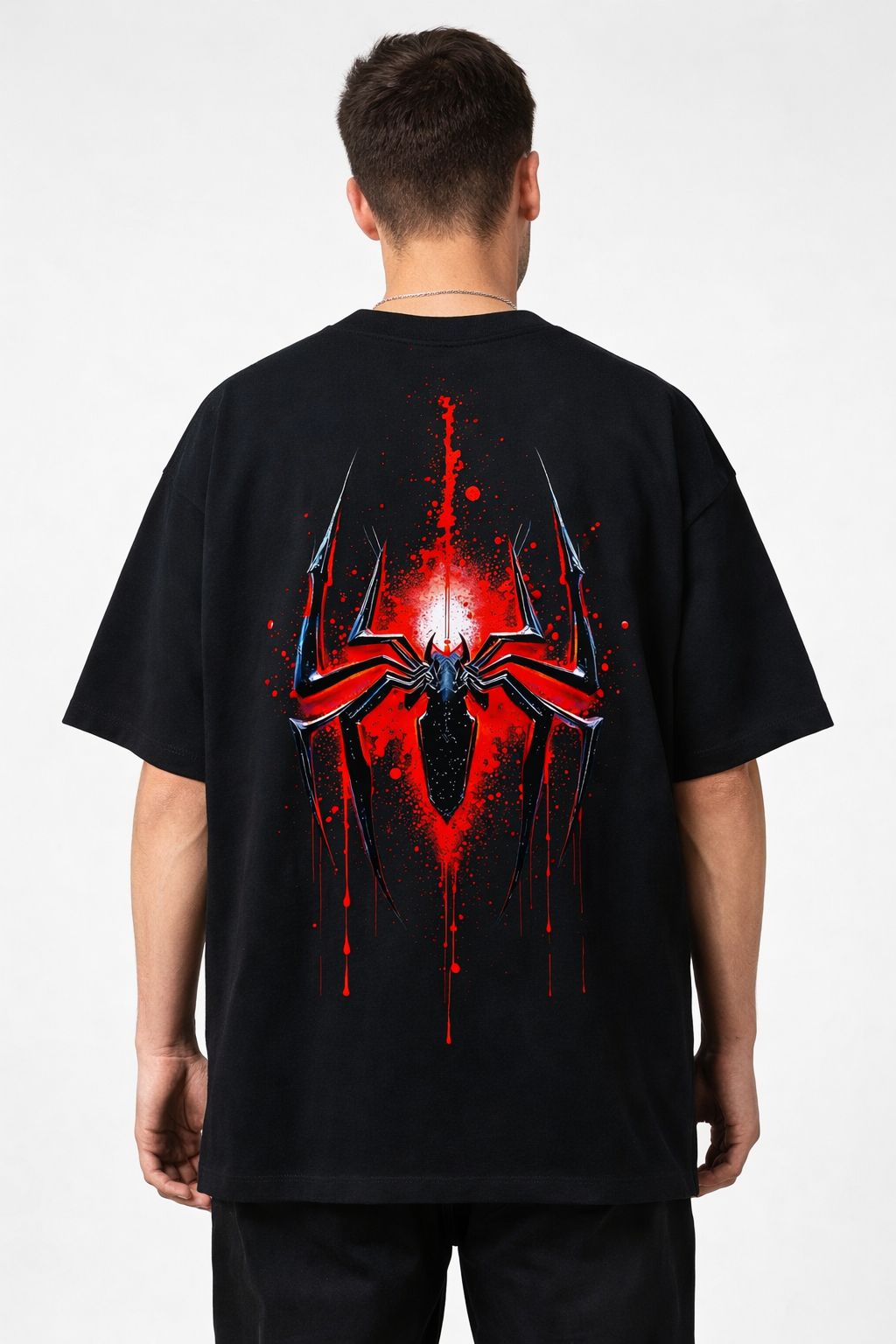 Venom Web Spider Oversized T-Shirt