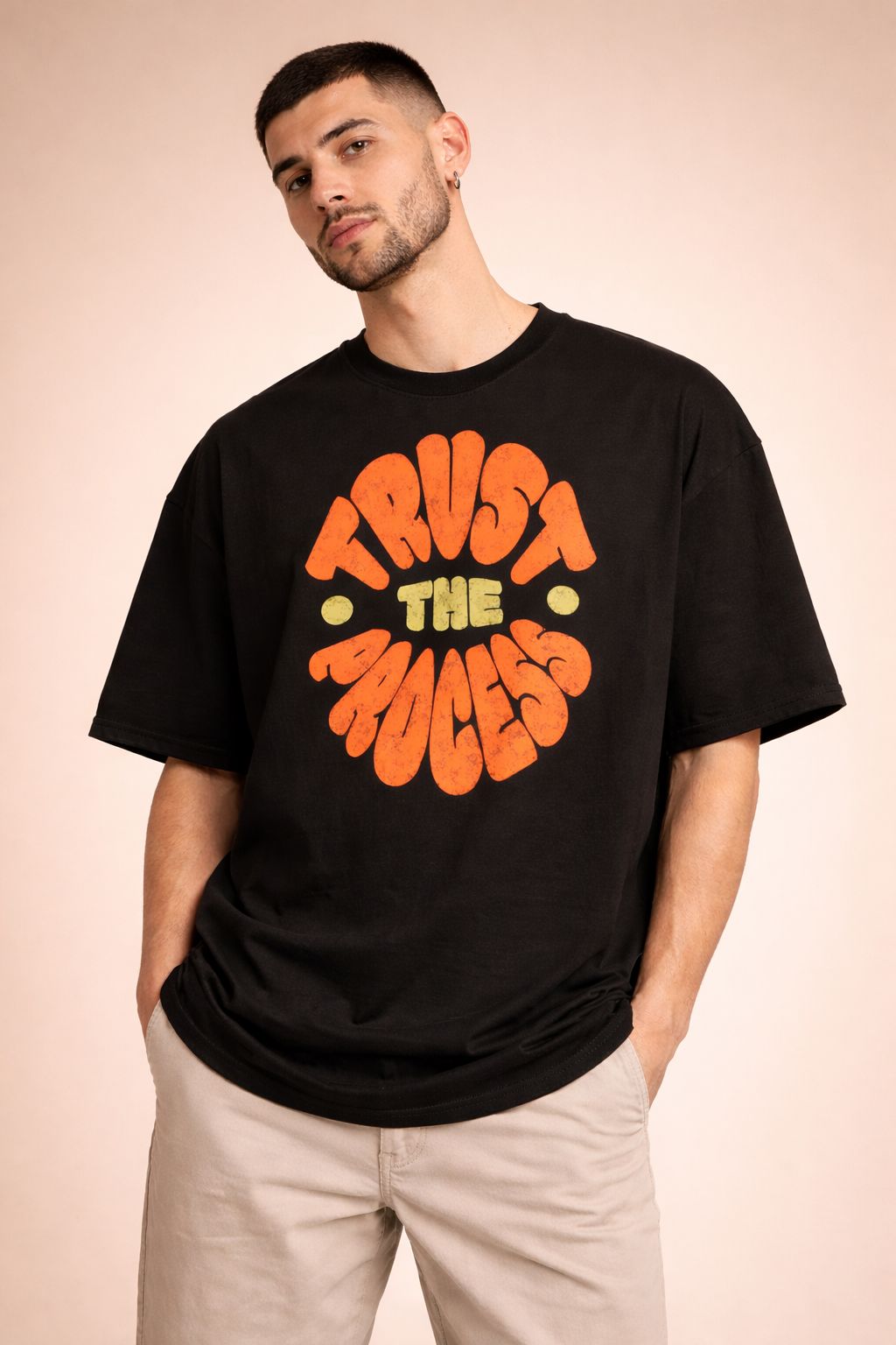 Trust The Process Oversized T-Shirt