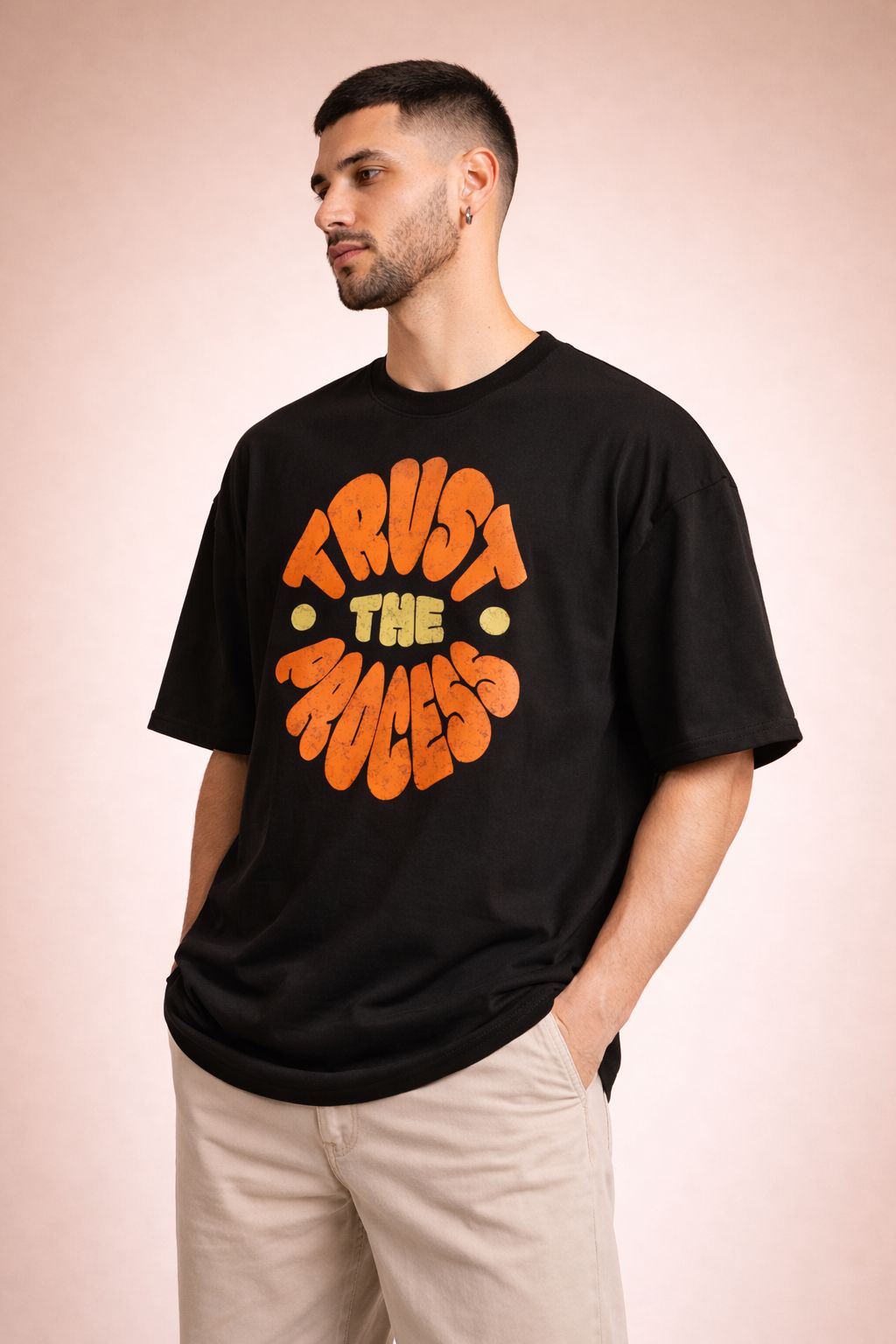 Trust The Process Oversized T-Shirt