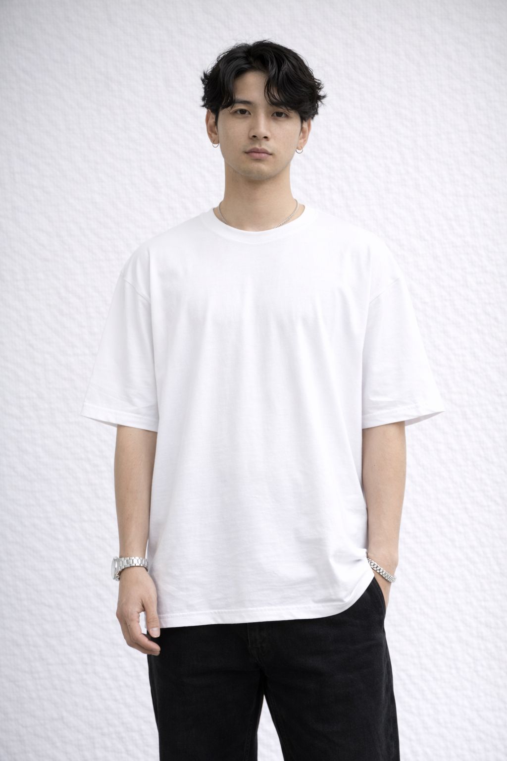 Essential Oversized White Tee
