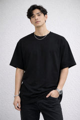 Essential Oversized Black Tee