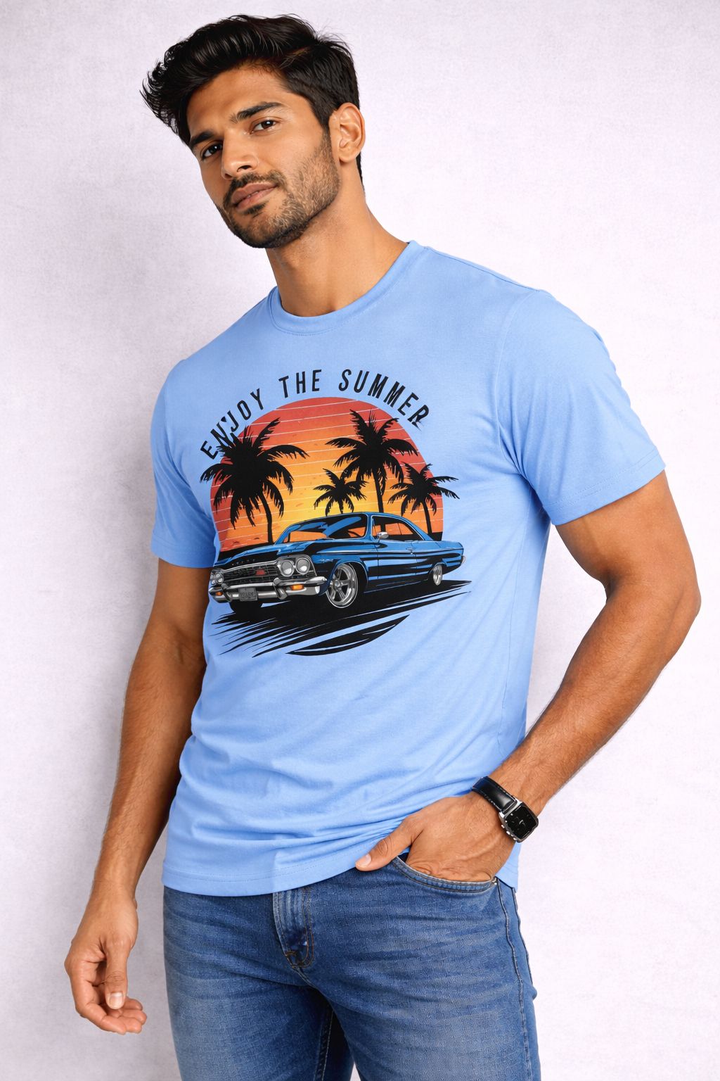 Sunset Cruise Graphic T-Shirt