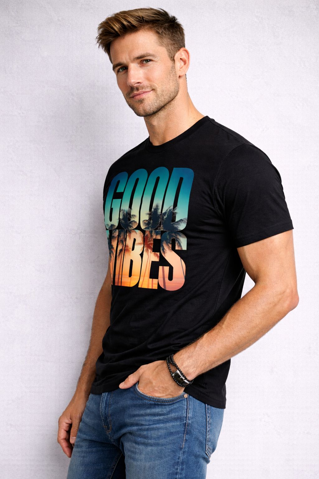 Good Vibes Only T-Shirt-3