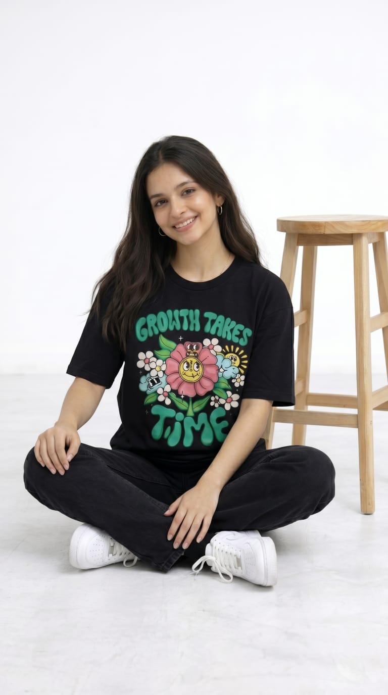 Growth Takes Time Graphic T-Shirt