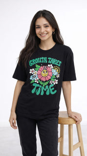 Growth Takes Time Graphic T-Shirt