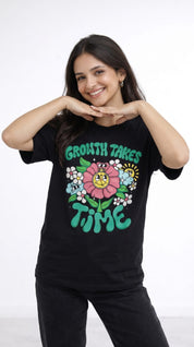 Growth Takes Time Graphic T-Shirt