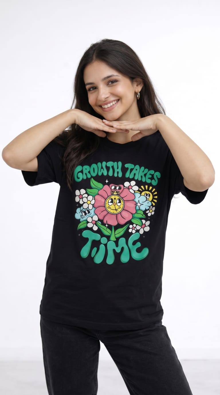 Growth Takes Time Graphic T-Shirt