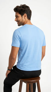 Skyline Relaxed Blue Tee