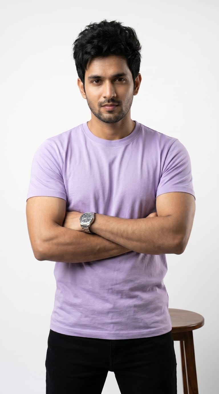 Lilac Core – Essential Tee-7