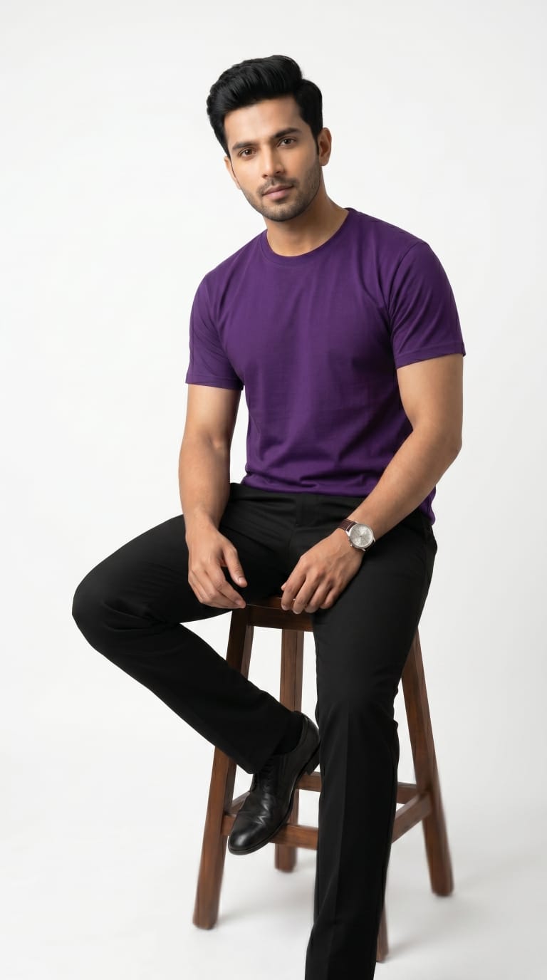 Royal Drift Purple Tee