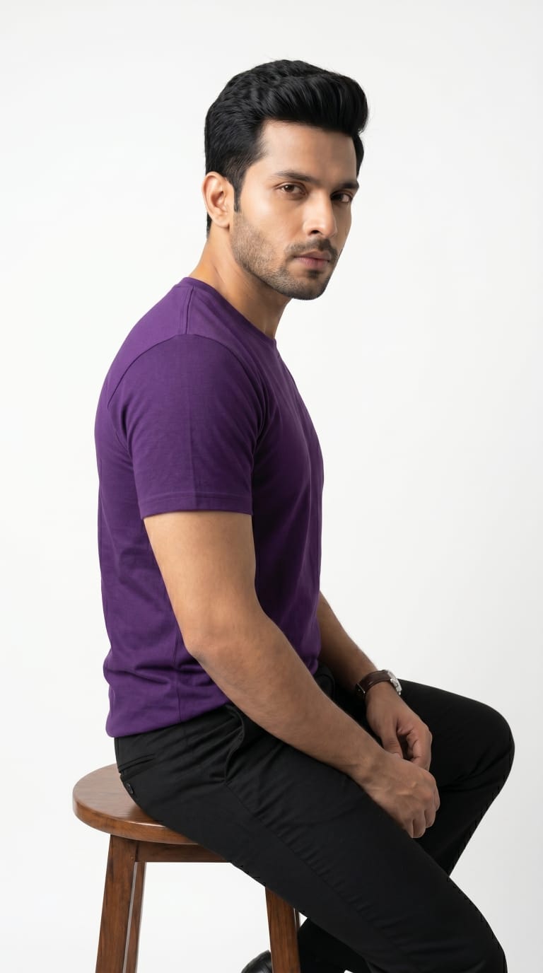 Royal Drift Purple Tee