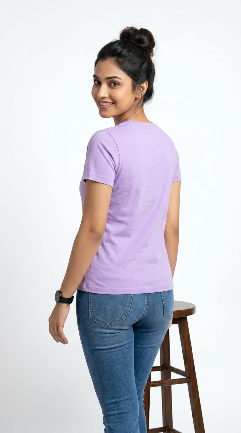 Core Essential T-Shirt – Slim Fit | Lavender-6