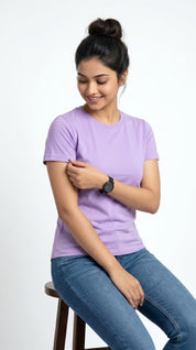 Core Essential T-Shirt – Slim Fit | Lavender