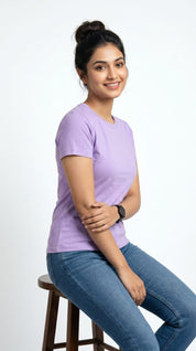 Core Essential T-Shirt – Slim Fit | Lavender