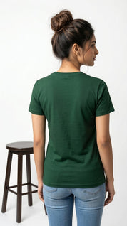 Core Essential T-Shirt – Slim Fit | Forest Green