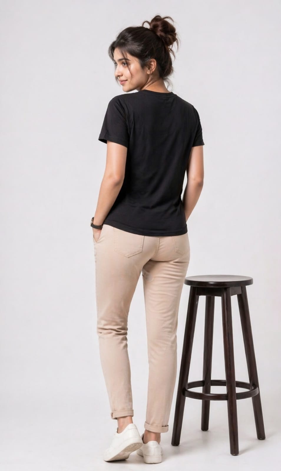 Core Essential T-Shirt – Regular Fit | Black-4