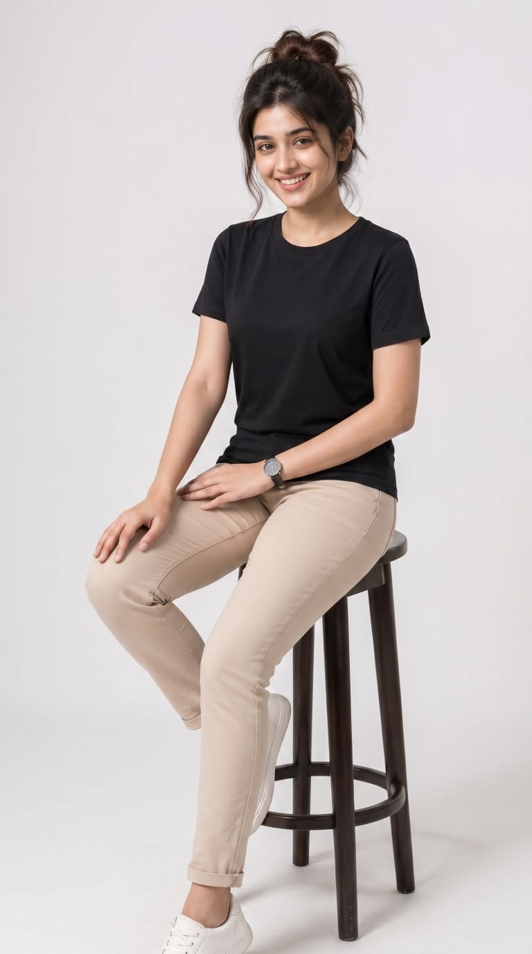 Core Essential T-Shirt – Regular Fit | Black