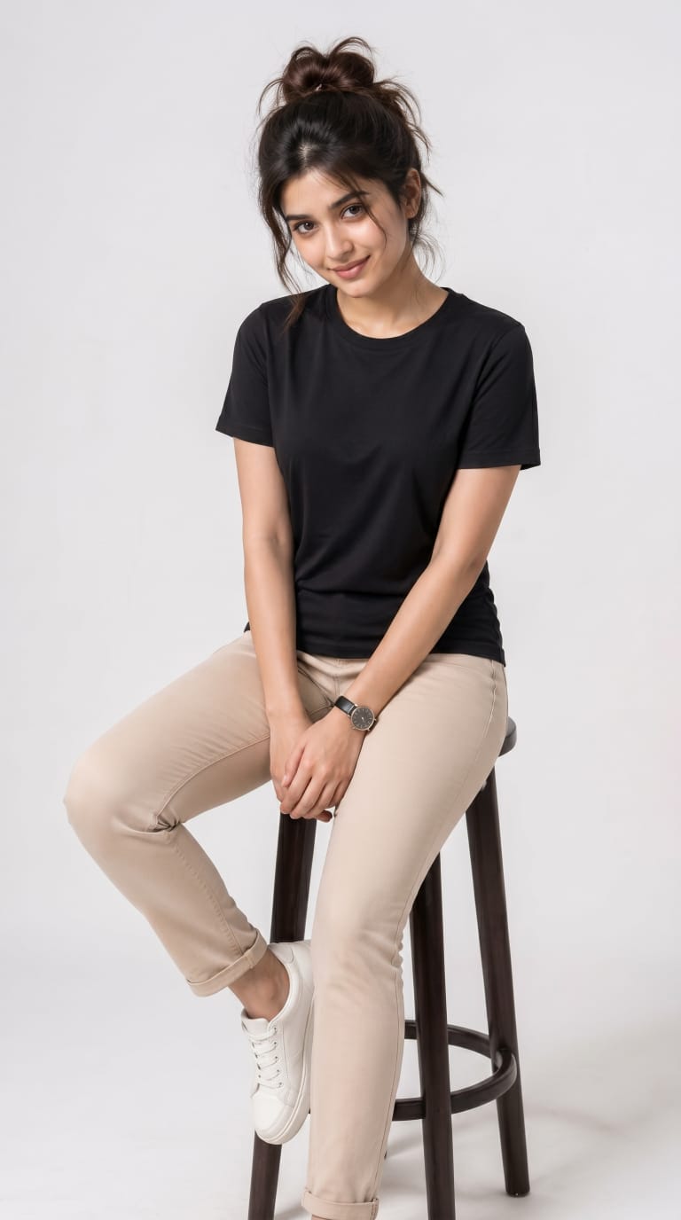 Core Essential T-Shirt – Regular Fit | Black-6