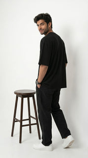 Porsche Graphic Oversized T-Shirt – Black |