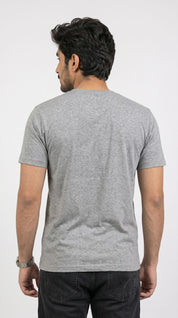 Core Melange T-Shirt – Regular Fit | Grey