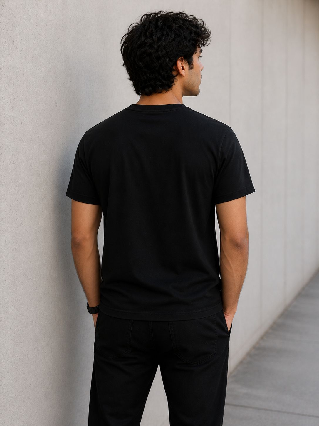 Racing Graphic T-Shirt – Regular Fit | Black-3