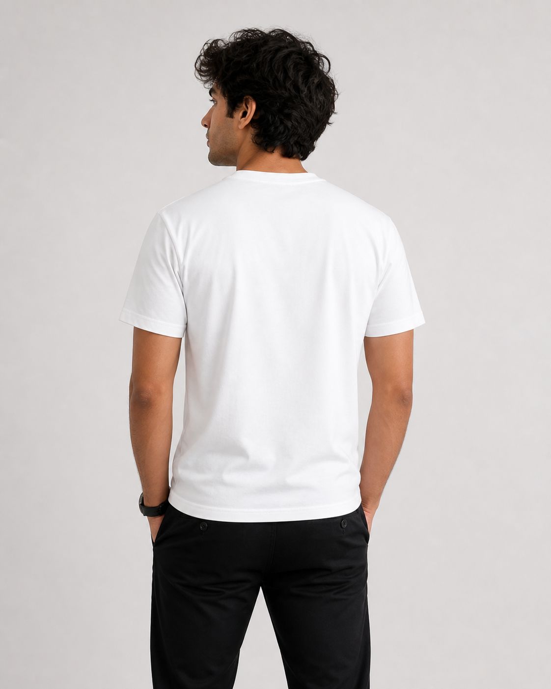 Performance Graphic T-Shirt – Regular Fit | White-3