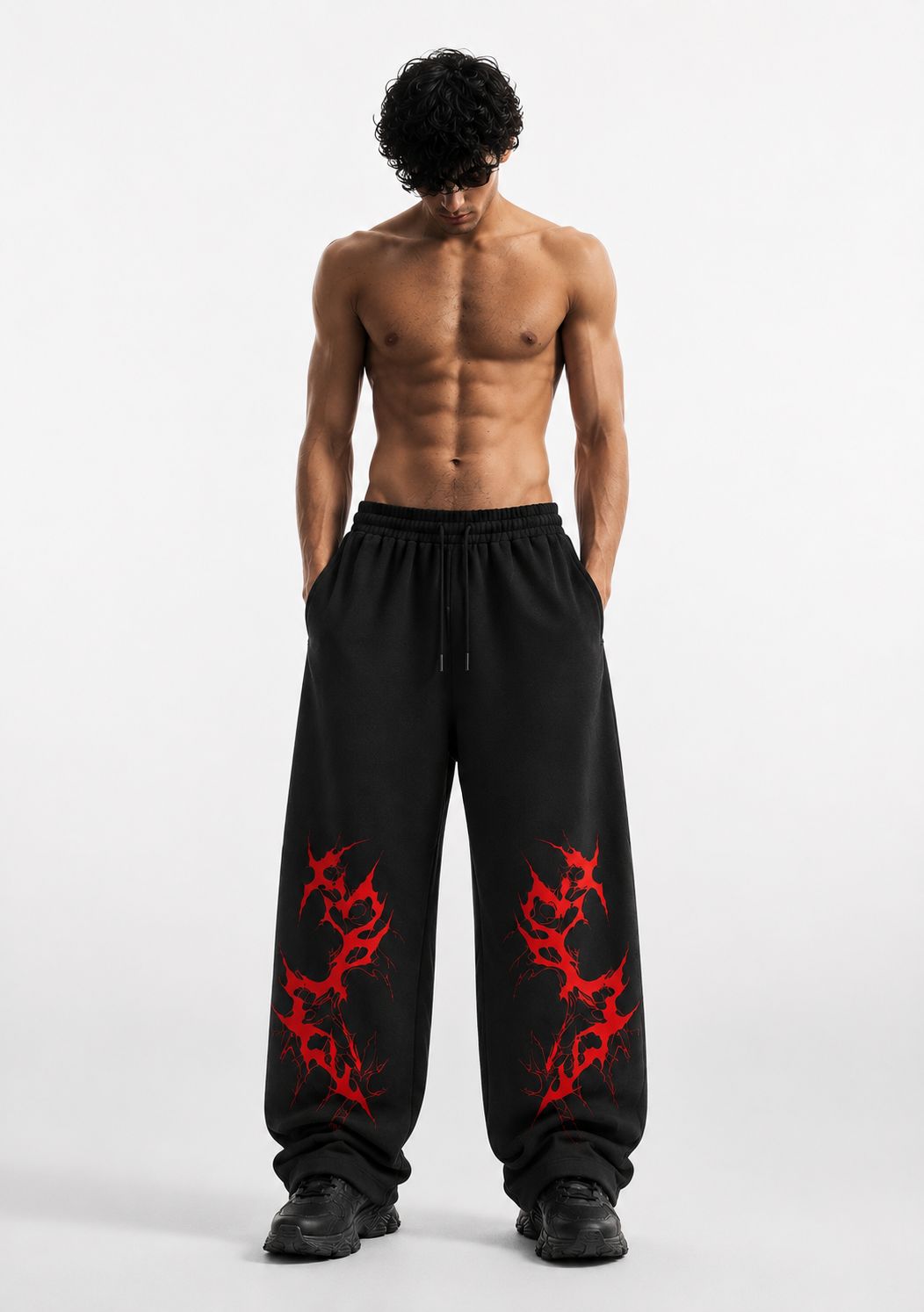 MOSAJC Inferno Baggy Trackpants