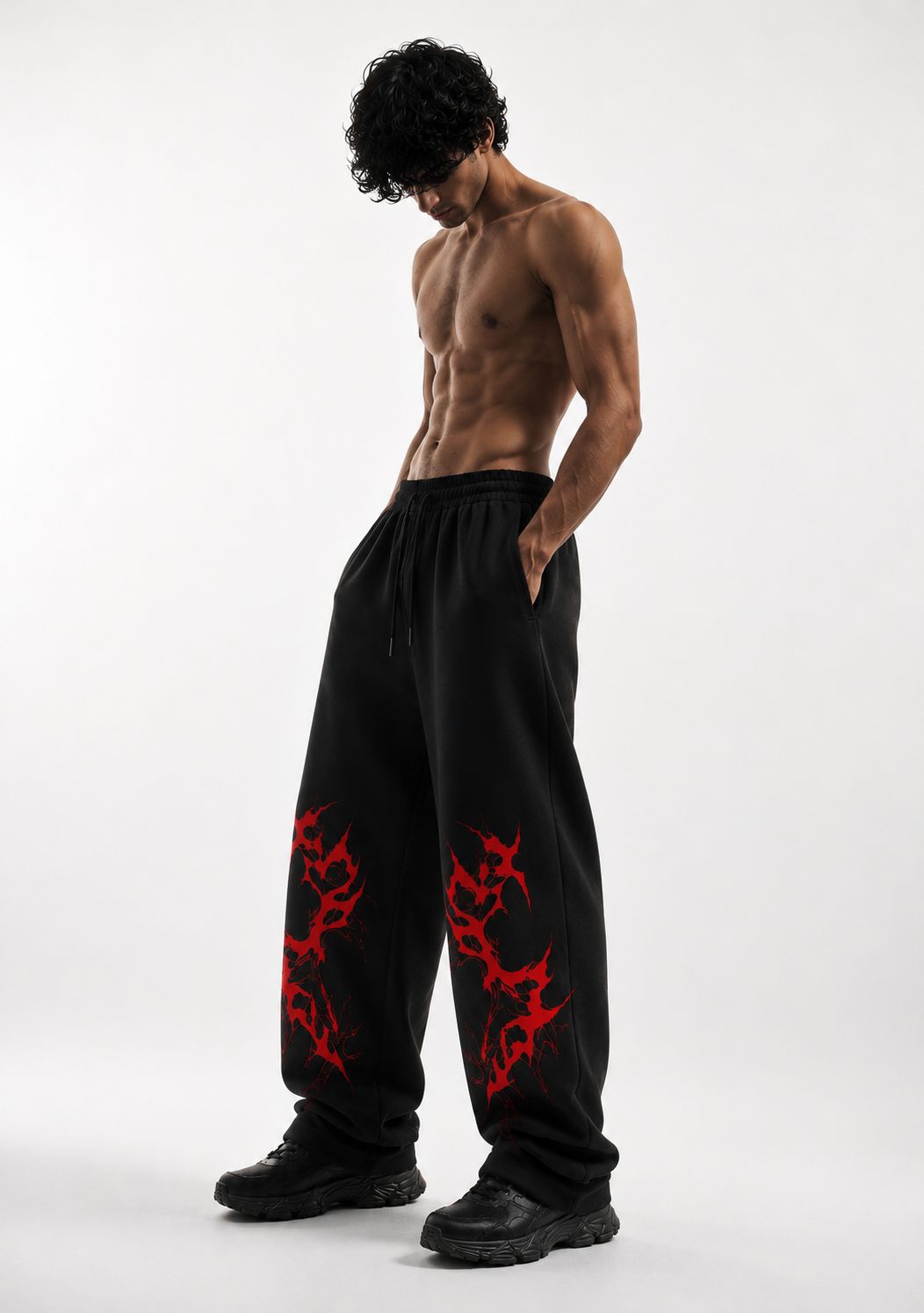 MOSAJC Inferno Baggy Trackpants