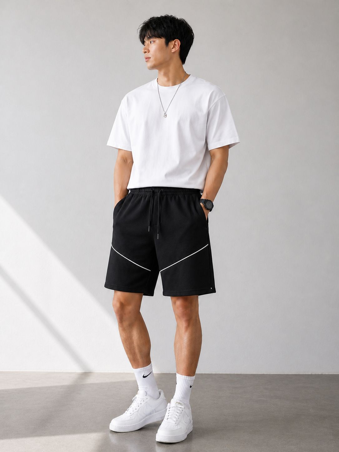 AeroLine French Terry Street Short