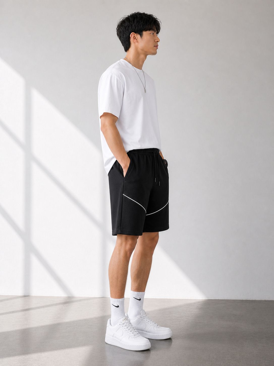 AeroLine French Terry Street Short