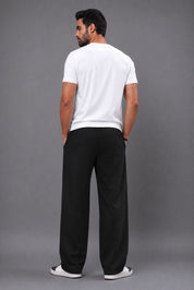300 Gsm  Gravity Heavyweight Trackpants (Black)