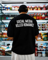 MOSAJC Digital Ruins Oversized T-Shirt – 230 GSM French Terry Cotton