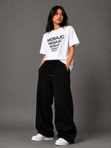 Mosajc Shadowline™ 300 GSM Heavyweight Baggy Trackpants – Premium Cotton Fleece
