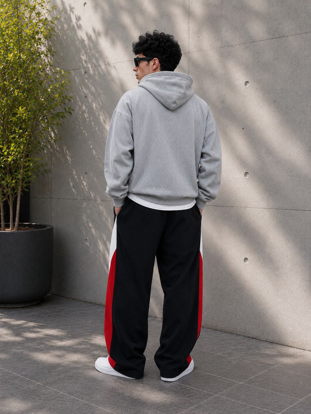 MOSAJC Apex Racer Trackpants – Heavyweight Cotton Fleece 280 Gsm-4