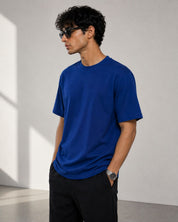 Mosajc Royale Core Regular Fit T-Shirt - Royal Blue ( 180 Gsm )