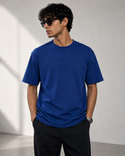 Mosajc Royale Core Regular Fit T-Shirt - Royal Blue ( 180 Gsm )