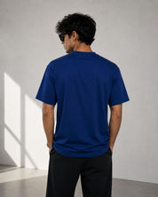 Mosajc Royale Core Regular Fit T-Shirt - Royal Blue ( 180 Gsm )