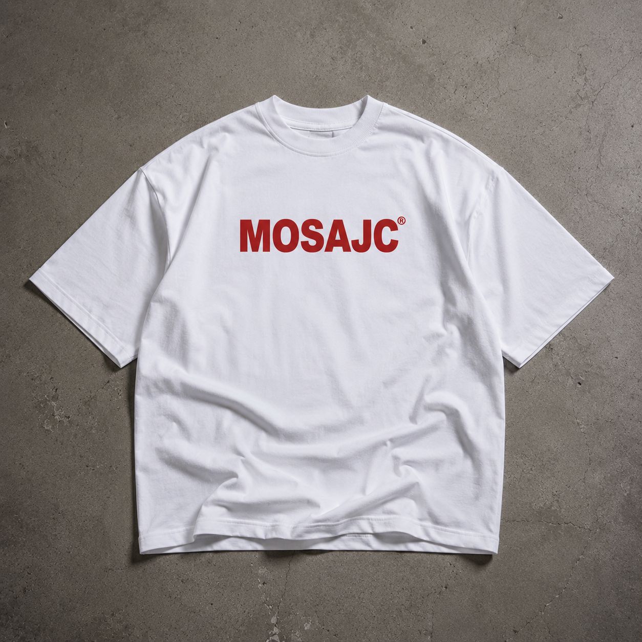 MOSAJC Hotter Than You Oversized T-Shirt – White