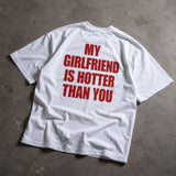 MOSAJC Hotter Than You Oversized T-Shirt – White