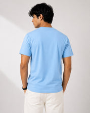 Skyline Relaxed Blue Tee
