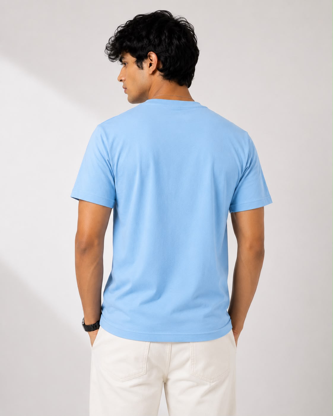 Skyline Relaxed Blue Tee-3