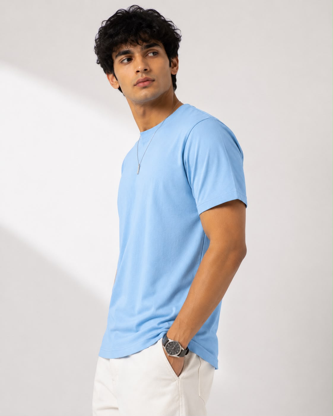 Skyline Relaxed Blue Tee