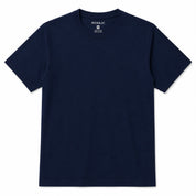 Solid Crew Neck T-Shirt – Regular Fit | Navy Blue