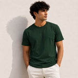 Forest Green Cotton T-Shirt