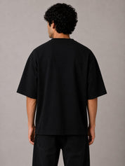 MOSAJC Neon Circuit Oversized T-Shirt- Black