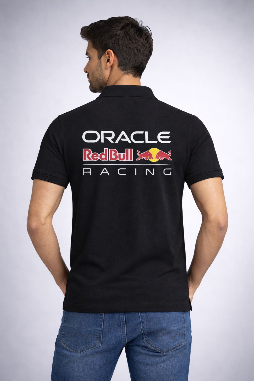 Black Motorsport Polo Tee - RedBull-4
